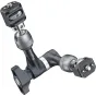 SmallRig 6317 Magic Arm Support with 1/4-20 Locating Screw for monitors and accessories, featuring 360° adjustment and stainless steel gear-locking mechanism