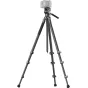 SmallRig 5885 портативный углеродный штатив с жидкой головкой, выдерживающий до 12 кг, с установленной экшен-камерой, идеально подходящий для путешествий и съемки экшен-камерой