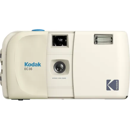 EC35 Film Camera Vanilla White with Kodak Ultra Max 24 Exp