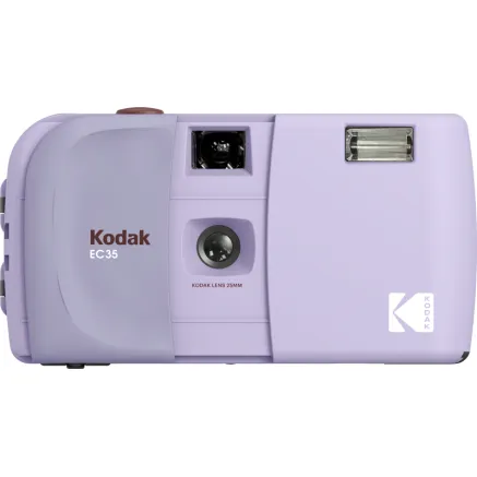 EC35 Film Camera Lavender with Kodak Ultra Max 24 Exp