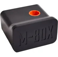 Motorized film agitator M-BOX for LAB-BOX with orange hexagonal opening and USB-C rechargeable designMotorized film agitator M-BOX for LAB-BOX with orange hexagonal opening and USB-C rechargeable design