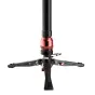 Professional aluminum monopod iFootage Cobra 3 Strike CB3 A150S-III with quick-release system and ergonomic grip for stable photography and videography