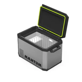 Компрессорный холодильник Maentum IceCube X 30 с объемом 30 литров, тихой системой qAIR 2.0 и прочным металлическим корпусом для использования на природе