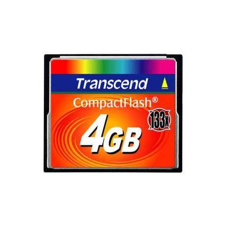 Atmiņas kartes - TRANSCEND CF 133X 4GB - perc šodien veikalā un ar piegādi