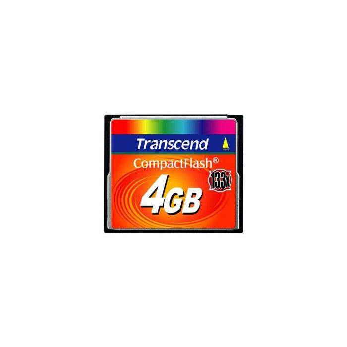 Карты памяти - TRANSCEND CF 133X MLC R50/W20 4GB TS4GCF133 - быстрый заказ от производителя