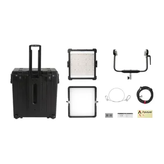 Кейс Aputure Nova II 1x1 с панелью света, дифузором, кронштейном и аксессуарами для профессиональной фото- и видеосъемки