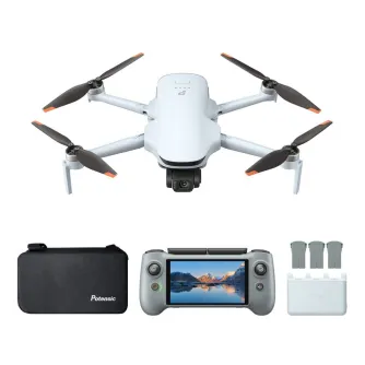 Potensic ATOM 3 drone with 4K HDR camera, PTD 2 remote controller, and three intelligent flight batteries