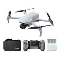 Potensic ATOM 3 drone with remote controller, three batteries, and accessories in a compact travel-ready setupPotensic ATOM 3 drone with remote controller, three batteries, and accessories in a compact travel-ready setup