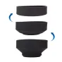 Регулируемый капюшон Caruba Rubber Sun Hood 3in1 77мм для защиты объектива и уменьшения бликов