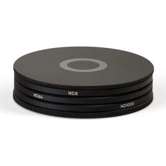 URTH 67mm ND8, ND64, ND1000 Lens Filter Kit Plus+ - Professional ND filters with nano coating for light reduction and sharp images