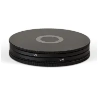 Набор фильтров для объектива Urth 77 мм с UV и CPL и 20-слойным нано-покрытием для более четких изображений и улучшенного цветового контрастаНабор фильтров для объектива Urth 77 мм с UV и CPL и 20-слойным нано-покрытием для более четких изображений и улучшенного цветового контраста