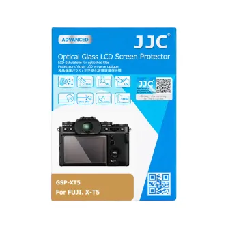 JJC GSP XT5 Optiskais ekrāna aizsargs Fujifilm X-T5 kamerai - Ultra-plāns stikla aizsargs ar skrāpējumu izturību un UV aizsardzību