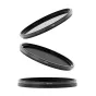 URTH 82mm Magnetic ND Filters Kit (ND8, ND64, ND1000) with nano-coated German glass, ultra-slim magnalium edges, and double-threaded design for stacking and lens cap compatibility