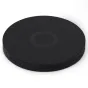 URTH 39mm magnetic lens filter cap, black magnalium alloy, snap-on, stackable, top view, white background