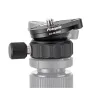 Fotopro Leveling Base LY 10 Pro Grey с верхним креплением 1/4"-20 и нижним креплением 3/8"-16. Обладает плавной 360° вращающейся чашей, большой ручкой и нескользящим дизайном.
