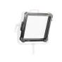 GODOX Adapter Frame for P600R Hard - Black rectangular frame with white grid pattern, silver stand, and yellow adjustment knobs.
