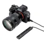 JJC SR F2SE Cable Switch for Sony Cameras - Ergonomic Wired Remote Control with 1.5m Cable