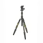 3 Legged Thing Punks Brian 2.0 Tripod Kit ar AirHed Neo 2.0 - viegls oglekļa šķiedras ceļojumu statīvs ar regulējamu augstumu, gumijas kājām un piederumiem fotografēšanai un videoreģistrācijai