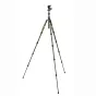 3 Legged Thing Punks Brian 2.0 Tripod Kit ar AirHed Neo 2.0 - viegls oglekļa šķiedras statīvs ar regulējamiem kājām, bumbu galvu un ātrās atbrīvošanas plati fotografēšanai un videogrāfijai