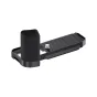 JJC HG XM5 Black Camera Hand Grip for Fuji X M5 - Ergonomic aluminum grip with silicone padding and Arca Swiss quick release plate