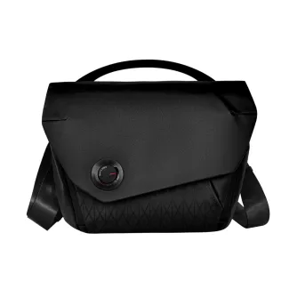 VSGO Black Snipe Фотосумка-мессенджер 6L с магнитной кнопкой, двойной молнией и регулируемыми отделениями