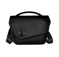 VSGO Black Snipe Camera Messenger Bag 6L with magnetic buckle system, dual zipper closure, and adjustable compartmentsVSGO Black Snipe Camera Messenger Bag 6L with magnetic buckle system, dual zipper closure, and adjustable compartments