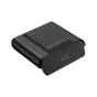 Black JJC HC NKZ hot shoe cover for Nikon, made of ABS, featuring vented top grooves and an embossed JJC logo on the side, compact protective accessory