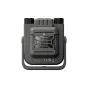 Nitecore NWL30 3 in 1 Outdoor Work Light с текстурированным резиновым хватом, магнитной базой с рейтингом 22N и вентиляционной решеткой с предупреждающим знаком на задней панели