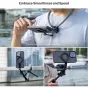 PGYTECH CapLock Магнитное крепление для смартфона на шею Max для беспроводной POV-съемки с регулируемым магнитным креплением, прикрепленным к смартфону с тройной камерой.