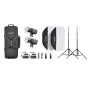 Godox Litemons LA300Bi Bi-Color LED Video Light Kit with softboxes, stands, power cords, and storage bag for studio and on-location filming