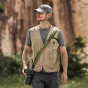 PGYTECH Camera Strap Pro Wilderness Green - Ремень для камеры с быстрым освобождением, грузоподъемностью 90 кг и эргономичным комфортом для стабильной съемки.