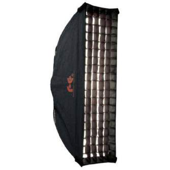 Софтбоксы - Falcon Eyes Softbox 40x180 cm + Honeycomb Grid FER-SB40180HC - быстрый заказ от производителя