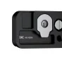 JJC HG-R50V Black Camera Hand Grip for Canon EOS R50 V with textured silicone surface and cold shoe mount