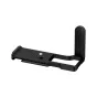 JJC HG R50V BLACK Камерный хват для Canon EOS R50 V с текстурированной силиконовой ручкой, алюминиевым корпусом, 1/4"-20 резьбой, Arca Swiss быстросъемной пластиной и креплением для вспышки