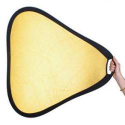Foldable Reflectors - StudioKing Grip Reflector Gold/Silver CRGGS60 60 cm - buy today in store and with delivery