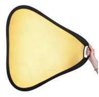 Foldable Reflectors - StudioKing Grip Reflector Gold/Silver CRGGS60 60 cm - quick order from manufacturerFoldable Reflectors - StudioKing Grip Reflector Gold/Silver CRGGS60 60 cm - quick order from manufacturer