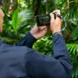 PGYTECH Camera Wrist Strap Slim (Outdoor Blaze Red) - Легкий и надежный запястный ремешок с быстросъемным креплением для камер, идеально подходит для съемки на природе.