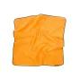 3 Legged Thing Magic Wrap Cloth XL 24x24 black/copper protective cloth with nano tech adhesive fabric, folded orange fabric with black border, compact reusable travel accessory