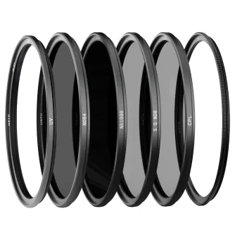 URTH 49мм магнитный комплект пейзажных фильтров Plus+ с UV, CPL, ND64, ND1000 и SGND8 для фотосъемки на улице