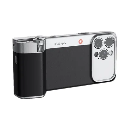 PGYTECH Retrova Grip Kit Graphite Black iPhone 16 Pro Max