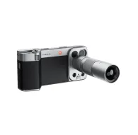 Vintage camera-inspired smartphone grip with a 2.35x telephoto lens for iPhone 17 ProVintage camera-inspired smartphone grip with a 2.35x telephoto lens for iPhone 17 Pro