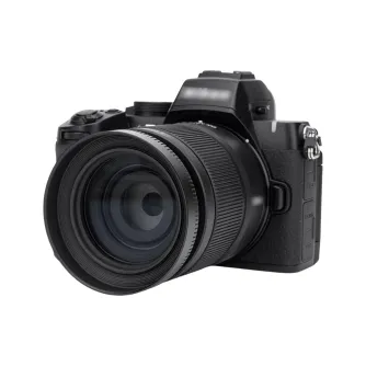 JJC LH HN43 Съемный капюшон для объектива Nikon Z DX MC 35mm f/1.7 - Прочный алюминиевый капюшон с матовым антибликовым покрытием для уменьшения бликов.