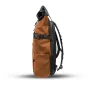 Wandrd PRVKE 21 Liter Sedona Orange Photo Bundle V3 backpack with weather-resistant materials, magnetic handles, and secure passport pocket