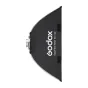 GODOX EazyFlow Rect 60x90 Bowens Softbox with dual-layer diffusion and fabric grid for studio lighting