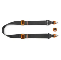 3 Legged Thing AXIS 44 Neck & Shoulder Camera Strap INFERNO with orange hardware and QD4 quick release plate3 Legged Thing AXIS 44 Neck & Shoulder Camera Strap INFERNO with orange hardware and QD4 quick release plate