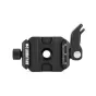 3 Legged Thing Ultra Clamp DARKNESS - Arca Swiss saderīgs divu darbību knaģis ar 38x38mm pamatni, 3/8"-16 vītni un precīzām atzīmēm drošai aksesuāru stiprināšanai.