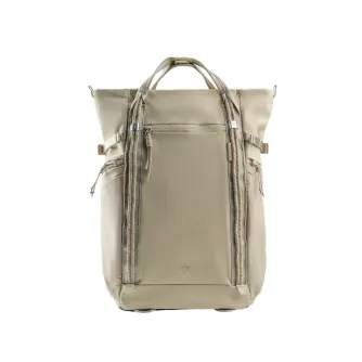 PGYTECH OneGo Roamer Tote Backpack 18L (Sands Kaki) - minimālistisks foto mugursoma ar divām nēsāšanas iespējām, elastīgu struktūru un ērtu piekļuvi foto aprīkojumam un ikdienas nepieciešamībām