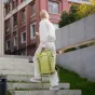 PGYTECH OneGo Roamer Tote Backpack 18L Grass Green - daudzfunkcionāla foto soma ar divām nēsāšanas iespējām, sānu piekļuvi aprīkojumam un aizsardzību pret zādzību