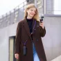Ремешок Aurora Purple для камеры с быстрыми креплениями для надежного крепления камеры