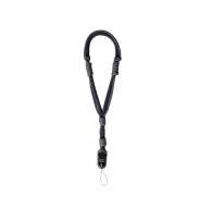 PGYTECH Pocket Hand Strap Stellar Black - Adjustable hand strap with braided accents and quick-release bead, designed for DJI Pocket 3/4, supporting up to 500g load capacity.PGYTECH Pocket Hand Strap Stellar Black - Adjustable hand strap with braided accents and quick-release bead, designed for DJI Pocket 3/4, supporting up to 500g load capacity.